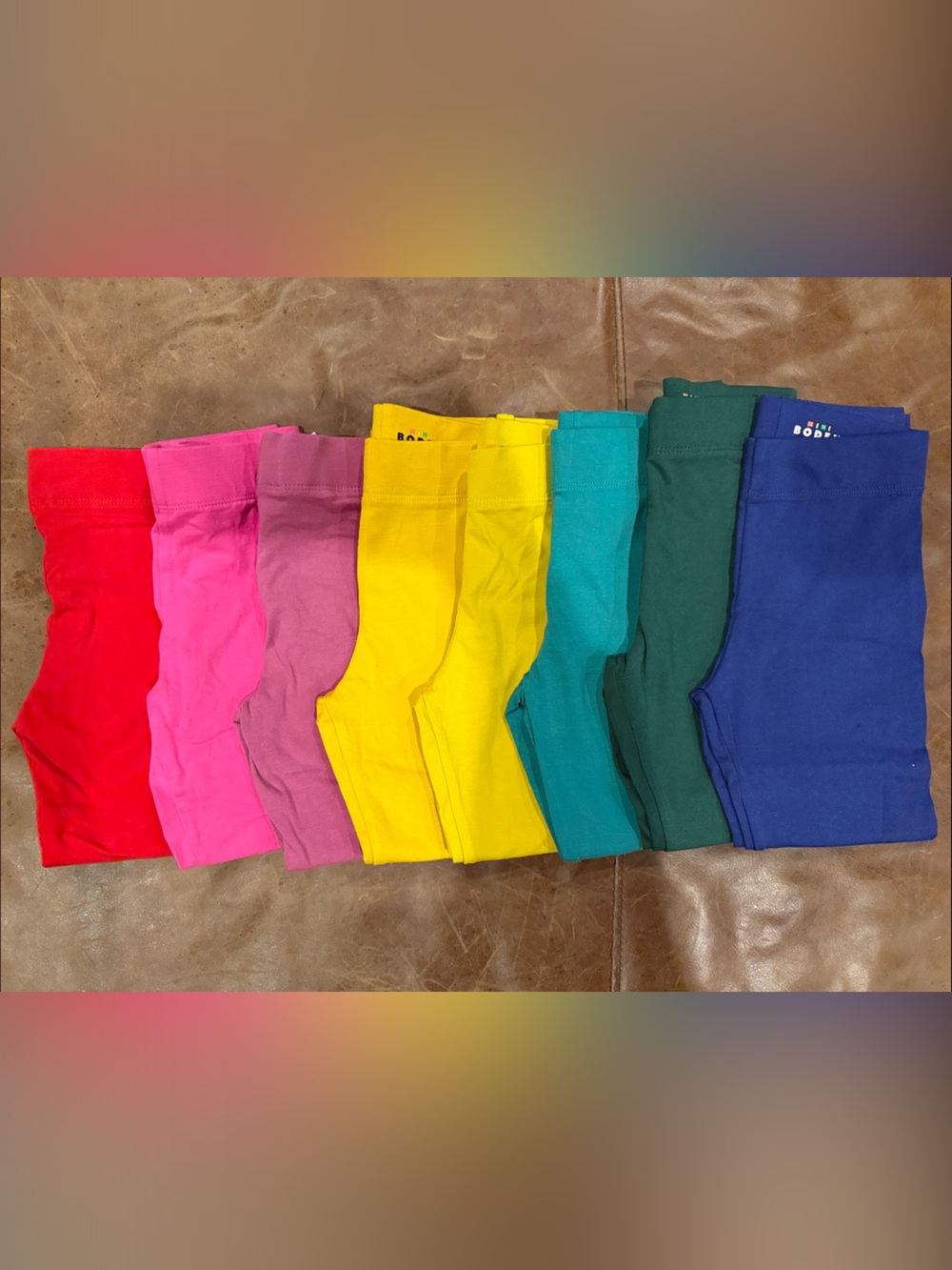 Mini Boden Legging Bundle - Red, Pink, Mauve, Yellow, Teal, Green, Blue